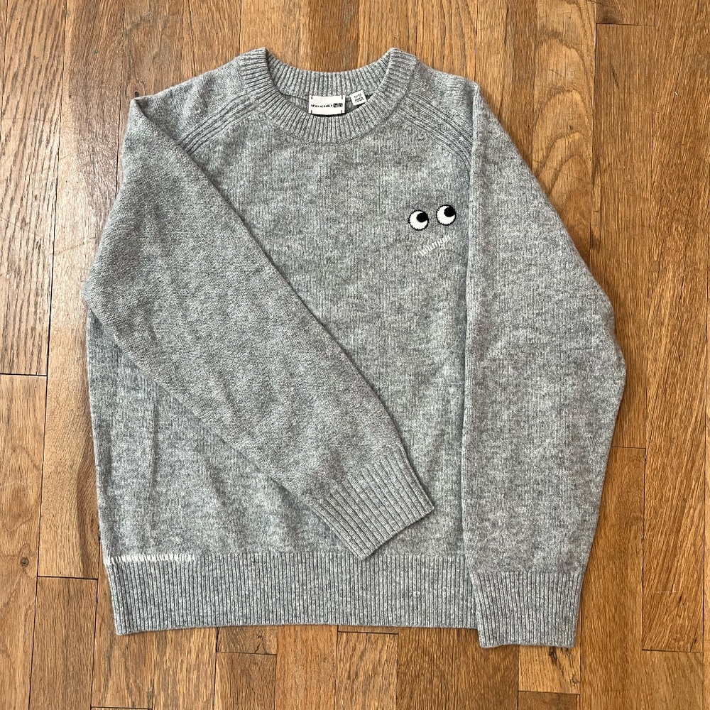 Uniqlo x Anya Hindmarch Kids Wool Sweater Size 11-12 year old (or Women's XS)